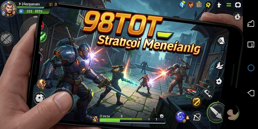 Screenshot gameplay <strong>98TOTO</strong> yang menampilkan pertempuran strategi intens.