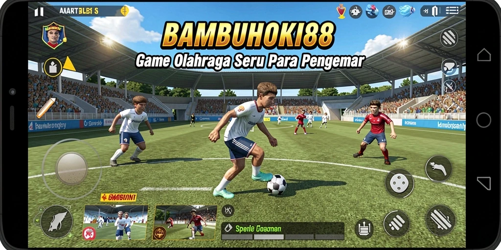 Tampilan seru gameplay BAMBUHOKI88 dalam kompetisi olahraga.