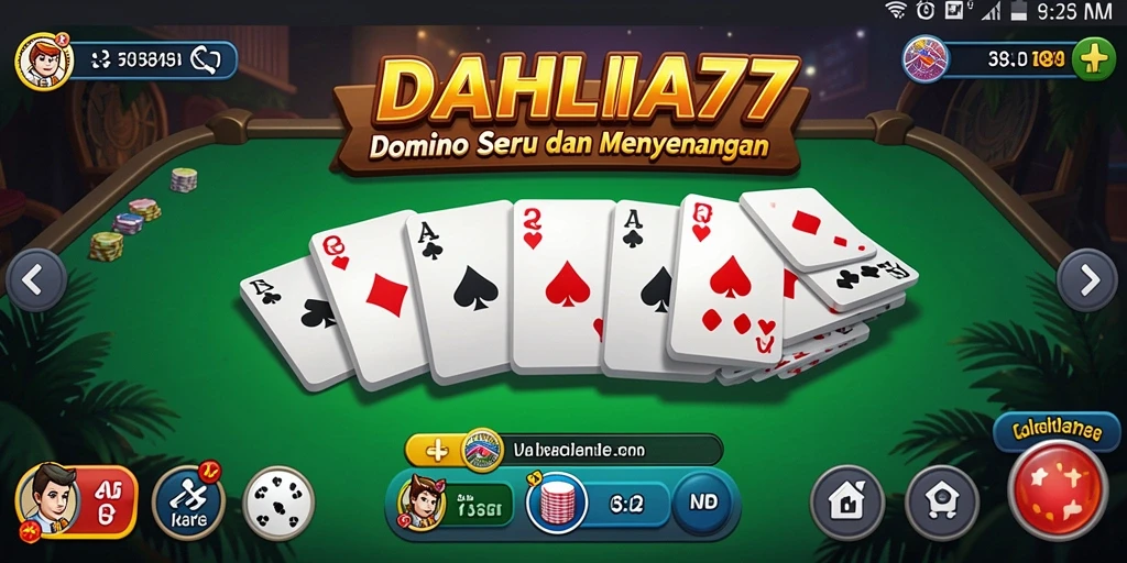 Tampilan gameplay yang seru dan interaktif di DAHLIA77.