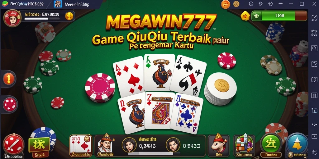 Gameplay QiuQiu yang seru dan menegangkan di MEGAWIN777.