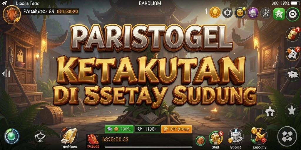 Screenshot gameplay yang menampilkan suasana Horror mencekam.