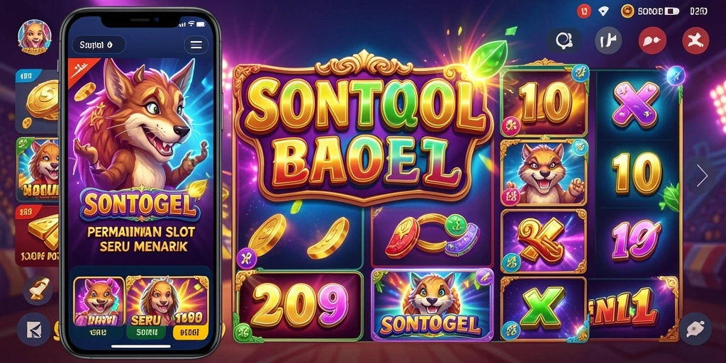 Tampilan gameplay SLOT yang menarik dan menegangkan di SONTOGEL.