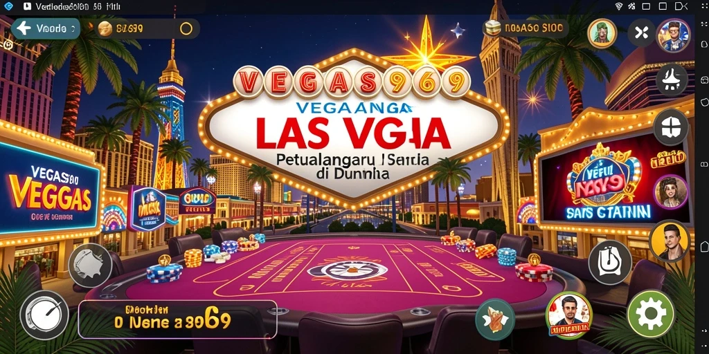 Gameplay menegangkan dengan berbagai lokasi ikonik dan tantangan di Las Vegas.