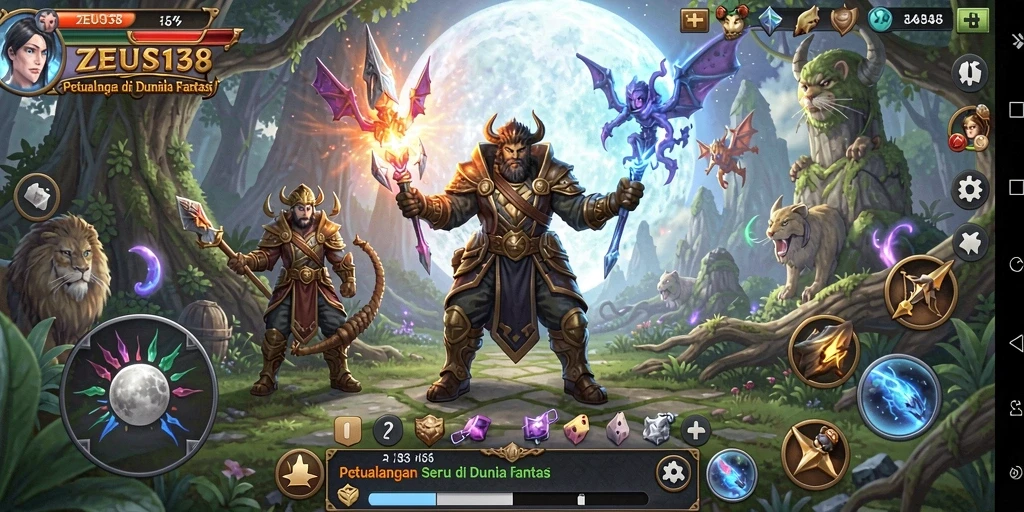 Tampilan menarik dari gameplay <strong>ZEUS138</strong> yang menampilkan aksi petualangan seru.